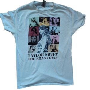 Taylor Swift The Eras Tour Graphic T-Shirt - White- Read Description